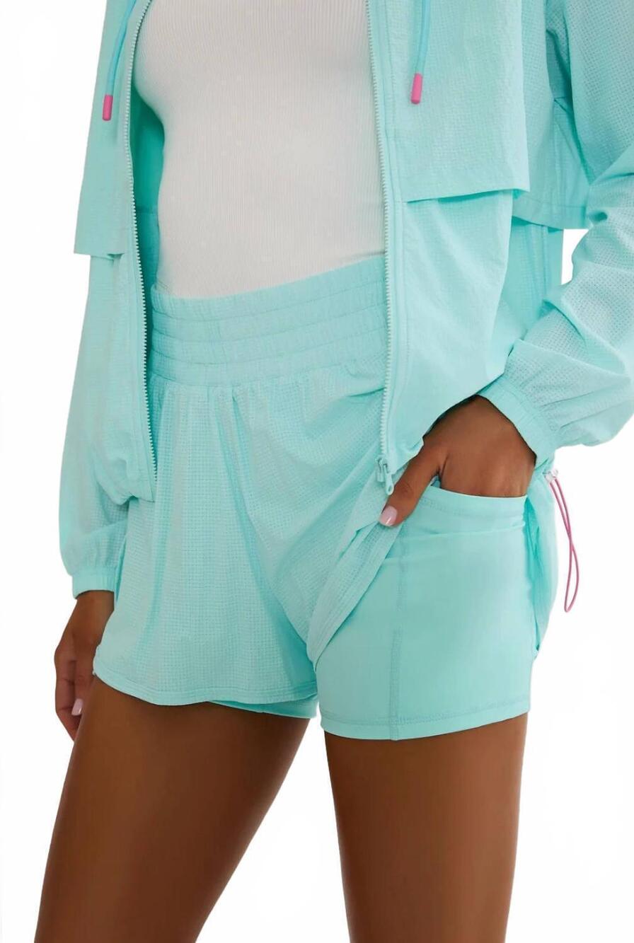 NEW BEACH RIOT roe shorts in misty